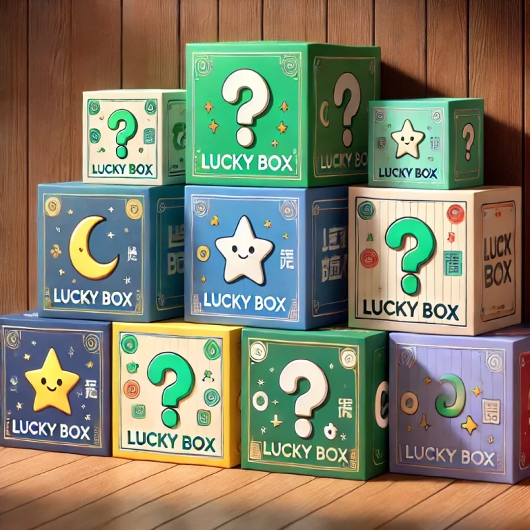 case of lucky boxes to split