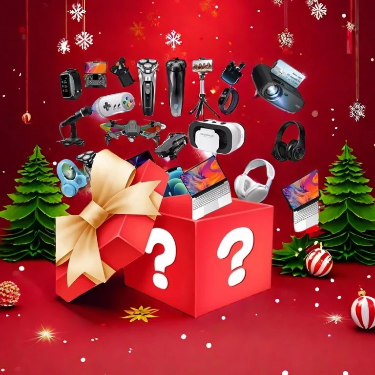 christmas surprise box gift electronics