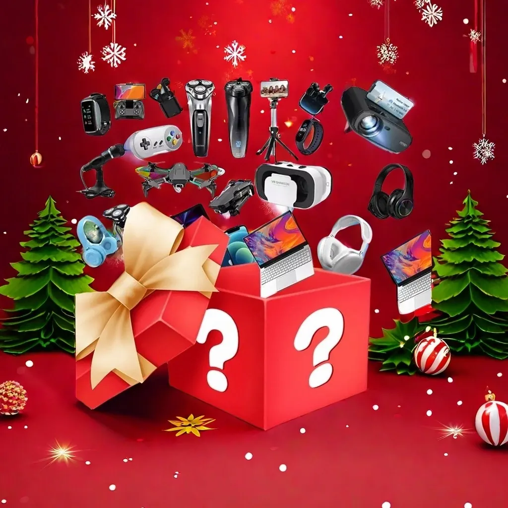 christmas surprise box gift electronics