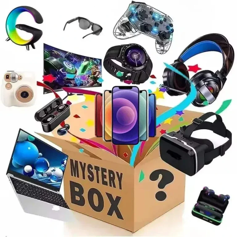 Mewoo electronics blind box set with six sealed items