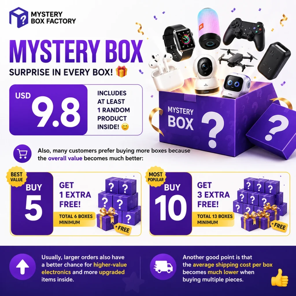 free box with purchase promotion