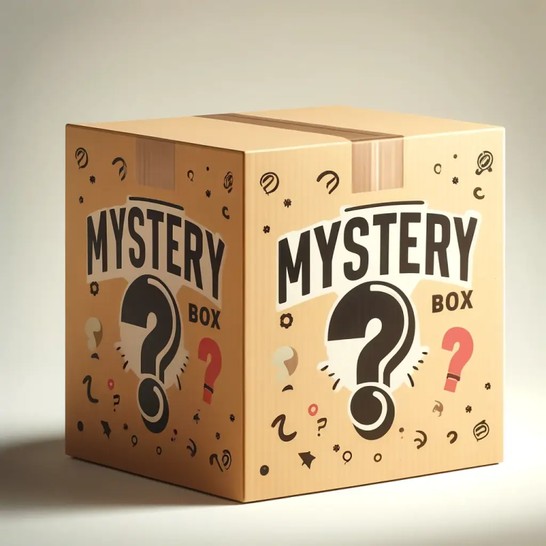 kraft doodle mystery box cube