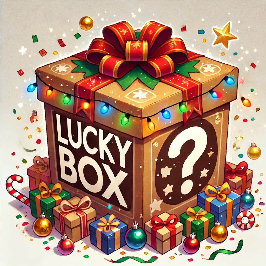 lucky box christmas lights gift