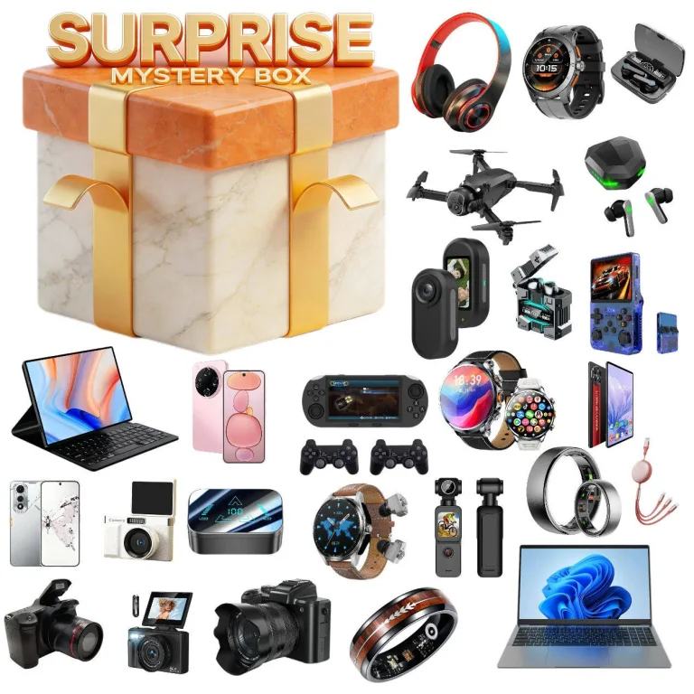 luxury mystery box marble gift