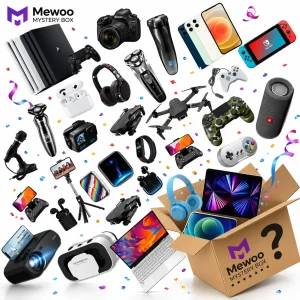 Mewoo electronics mystery box with seven tested gadgets