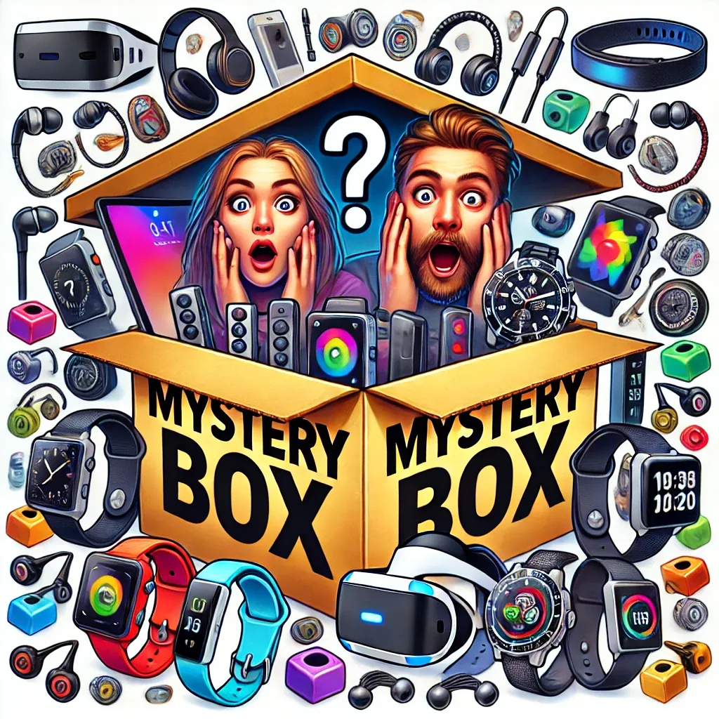 mystery box couple watches collage