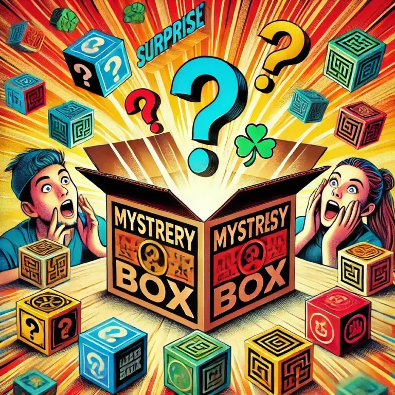 mystery box for two people shared unboxing