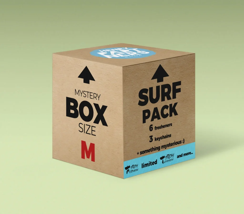 Monthly mystery box subscription pack