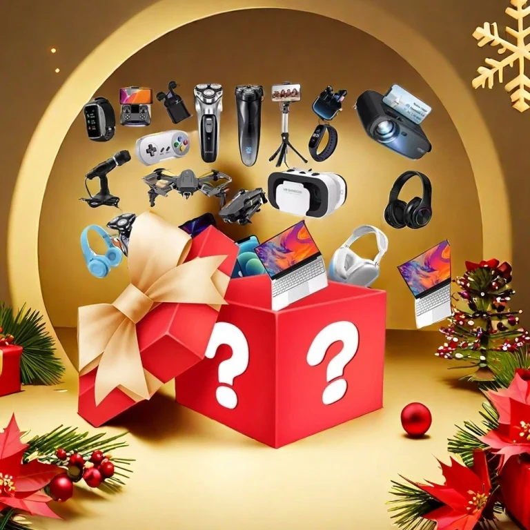 present a mystery box as a gift