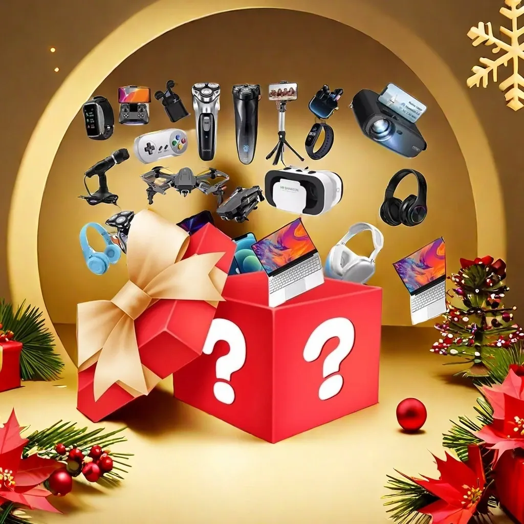 present a mystery box as a gift