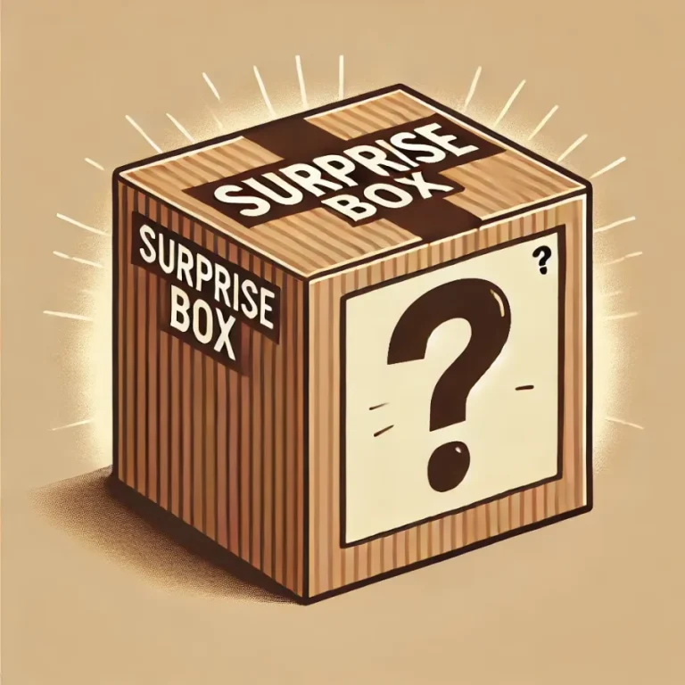 Mewoo surprise gift box with one tested electronics item