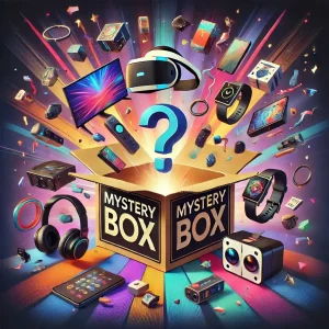Mewoo surprise gift box with ten tested electronics items