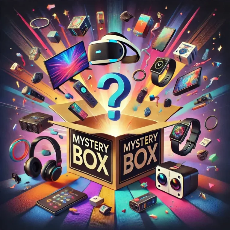 Mewoo surprise gift box with ten tested electronics items
