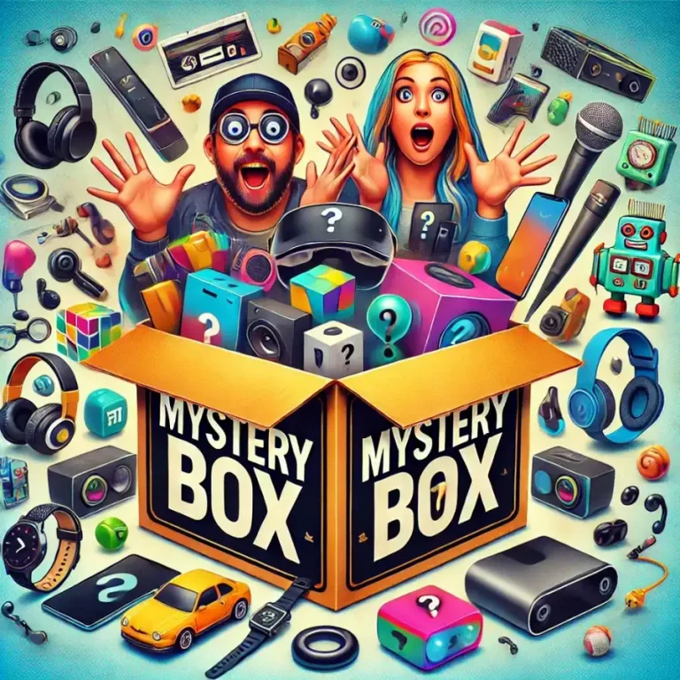 Mewoo surprise gift box with three tested electronics items revealed