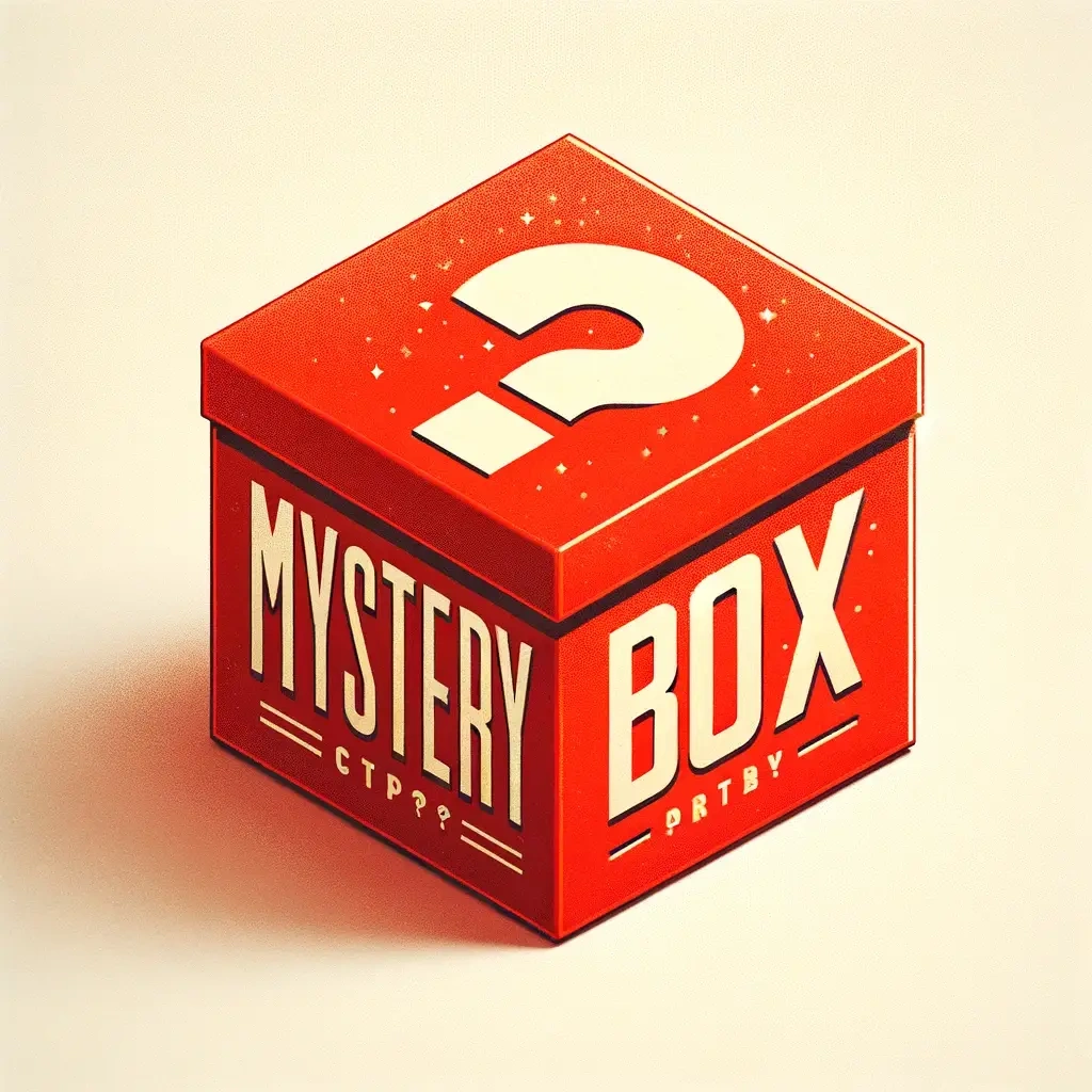 vintage mystery box packaging